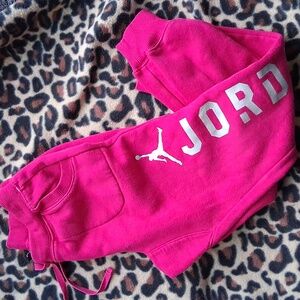 Jordan Hot Pink Sweatpants